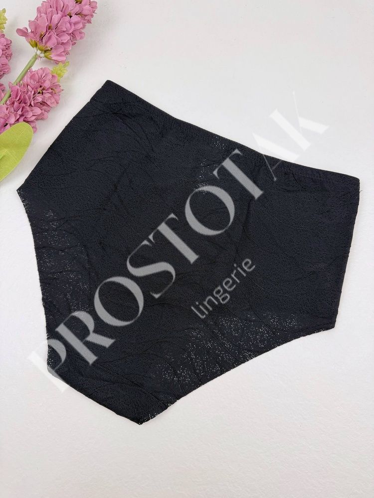 Бесшовные слипы с утяжкой и &laquo;пористым&raquo; дизайном 201, XL (ОБ 105-113), Чёрный AnnaJolly фото
