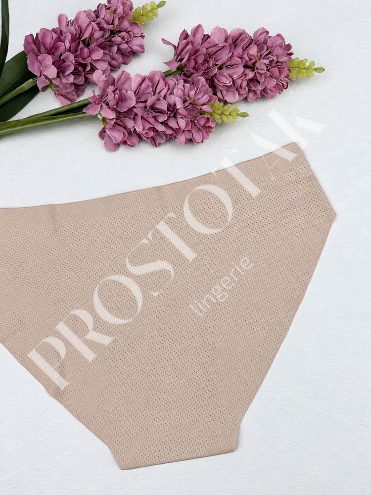 Безшовні сліпи з перфорацією та сітчастою вставкою 90035, M (ОС 90-98), Бежевий Finella фото