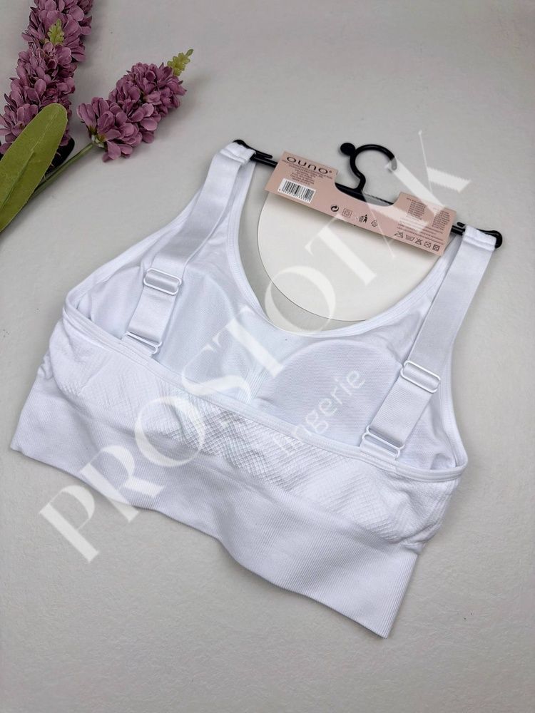 Топ Ouno с регулируемыми бретелями, 3XL, Белый Ouno фото