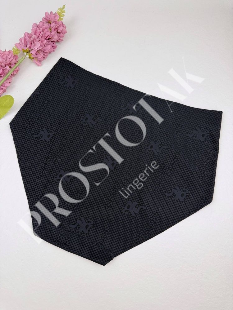 Бесшовные слипы с широкой резинкой 8191, XXL (ОБ 105-115), Чёрный Nadizi фото