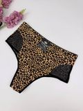 Высокие стринги с утяжкой 2600, XL (ОБ 105-115), Леопардовый Coeur Joie фото