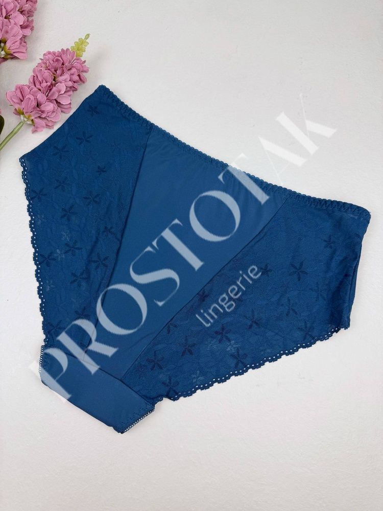 Слипы с мягким кружевом 8210, XXL (ОБ 105-115), Изумрудный Nadizi фото