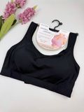 Спортивный топ с застёжкой на крючках 5967, 3XL (BC 95-100), Чёрный Ouno фото