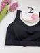 Спортивный топ с застёжкой на крючках 5967, 3XL (BC 95-100), Чорний Ouno фото 2