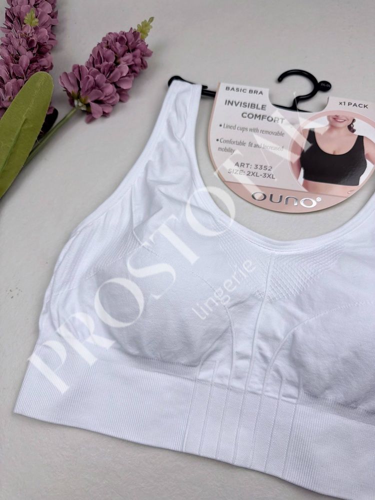 Топ Ouno зі шлейками що регулюються, 5XL, Білий Ouno фото