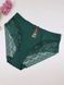 Слипы с ажурным кружевом 7275, XL (ОБ 98-110), Зелёный Nadizi фото 1