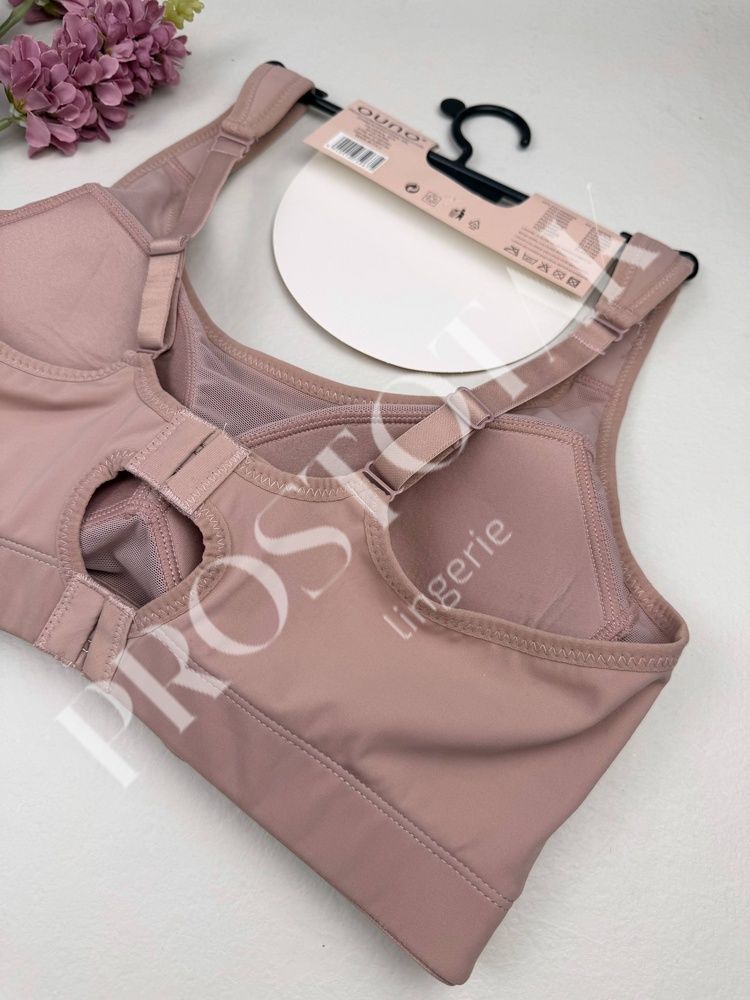 Спортивний топ із застібкою на гачках 5967, 3XL (ВС 95-100), Пудра Ouno фото