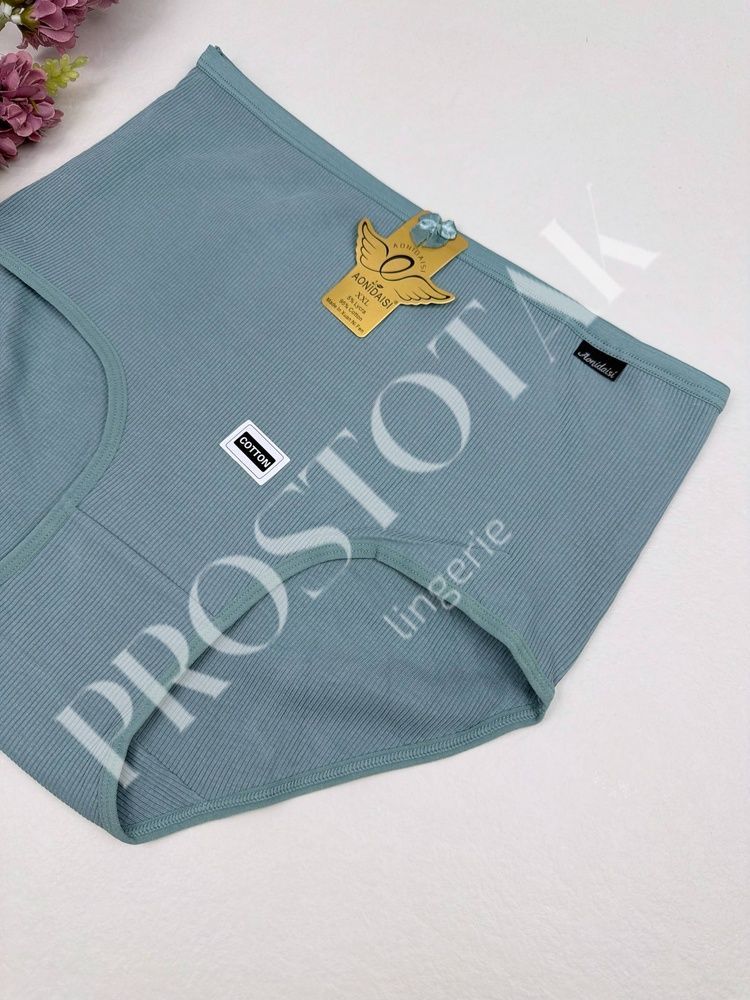 Бавовняні сліпи в рубчик 5203, XXL (ОС 108-120), М'ятний Aonidaisi фото