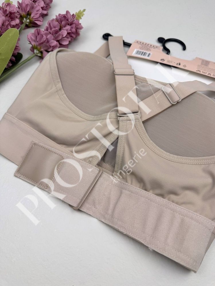 Спортивний топ з регульованим поясом 59075, 3XL (BC 95-100), Бежевий Ouno фото