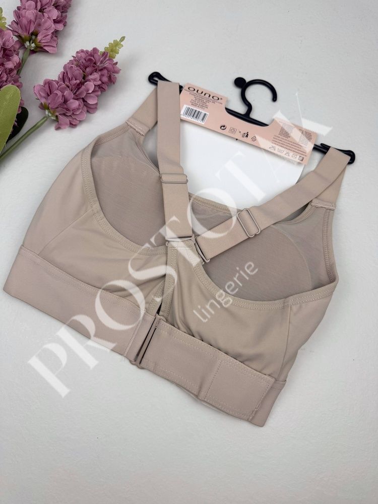 Спортивний топ з регульованим поясом 59075, 3XL (BC 95-100), Бежевий Ouno фото