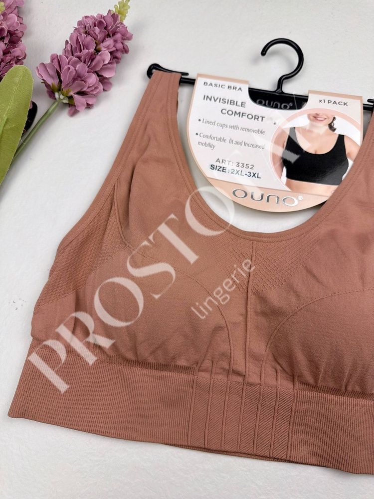 Топ Ouno зі шлейками що регулюються, 3XL, Рожевий Ouno фото
