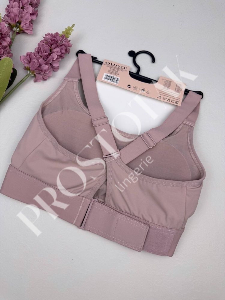 Спортивний топ з регульованим поясом 59075, 3XL (BC 95-100), Пудра Ouno фото